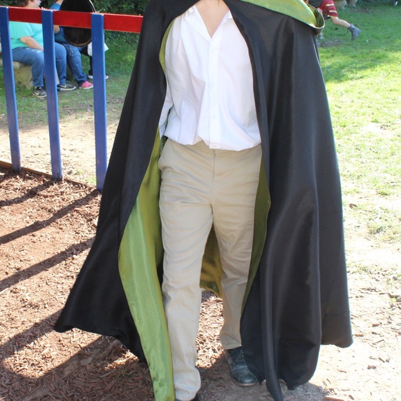 Cosplay fully satin-lined hooded cloaks - Picture 7 of 8